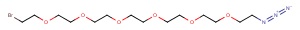 Bromo-PEG6-azide Chemical Structure