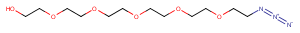 Azido-PEG6-alcohol Chemical Structure