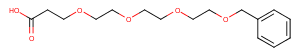 Benzyl-PEG4-acid Chemical Structure