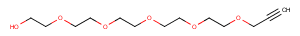 Propargyl-PEG5-OH Chemical Structure