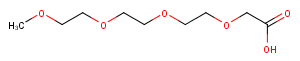 m-PEG3-CH2COOH Chemical Structure