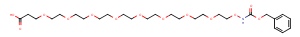 Cbz-aminooxy-PEG8-acid Chemical Structure