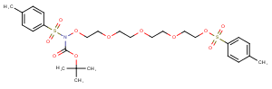 Tos-aminoxy-Boc-PEG4-Tos Chemical Structure