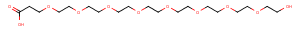 HO-PEG8-CH2CH2COOH Chemical Structure