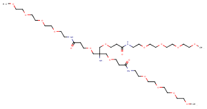 Amino-Tri-(m-PEG4-ethoxymethyl)-methane Chemical Structure