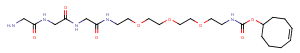 Gly-Gly-Gly-PEG3-TCO Chemical Structure