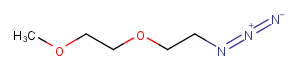m-PEG2-azide Chemical Structure