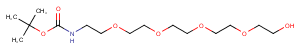 N-Boc-PEG5-alcohol Chemical Structure