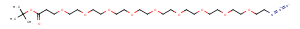 Azido-PEG9-Boc Chemical Structure