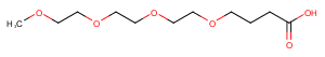 m-PEG4-CH2-acid Chemical Structure