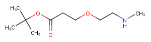Methylamino-PEG1-Boc Chemical Structure