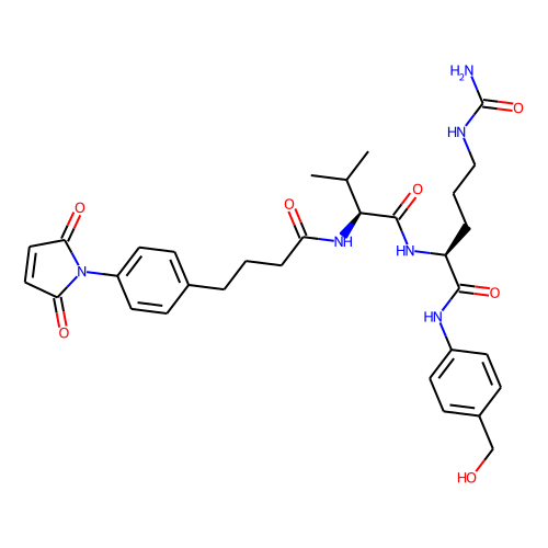 Mal-Phe-C4-Val-Cit-PAB Chemical Structure