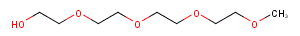 Tetraethylene glycol monomethyl ether Chemical Structure
