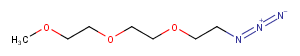 m-PEG3-azide Chemical Structure
