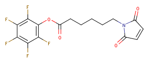 6-Maleimidocaproic acid-PFP ester Chemical Structure
