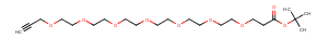 Propargyl-PEG7-Boc Chemical Structure