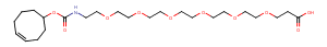 TCO-PEG6-acid Chemical Structure