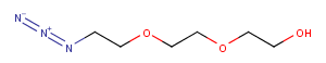 Azido-PEG3-alcohol Chemical Structure