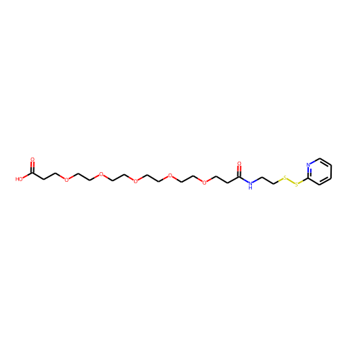 SPDP-PEG5-acid Chemical Structure