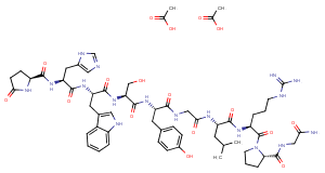 Gonadorelin Acetate (33515-09-2 free base) Gonadorelin Acetate (33515-09-2 free base)