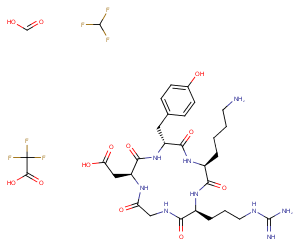 Cyclo(RGDyK) trifluoroacetate Cyclo(RGDyK) trifluoroacetate