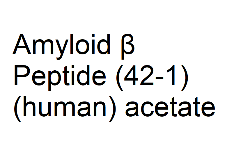 Amyloid β Peptide (42-1)(human) acetate Amyloid β Peptide (42-1)(human) acetate