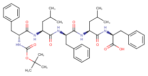 N-Boc-Phe-Leu-Phe-Leu-Phe N-Boc-Phe-Leu-Phe-Leu-Phe