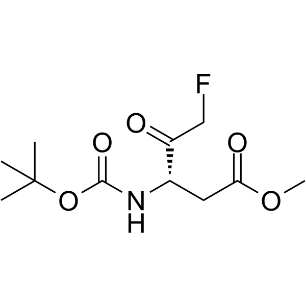 Boc-Asp(OMe)-fluoromethyl ketone Boc-Asp(OMe)-fluoromethyl ketone