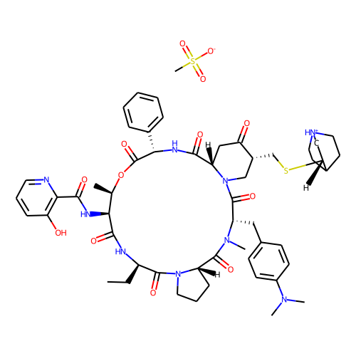 Quinupristin (mesylate) (120138-50-3 free base)