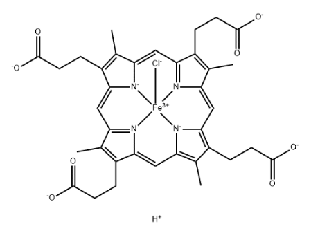 Cas:210537-27-2 铁(Ⅲ)粪卟啉I 氯化物