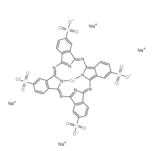 cas:27360-85-6 酞菁铜(II)四磺酸四钠盐
