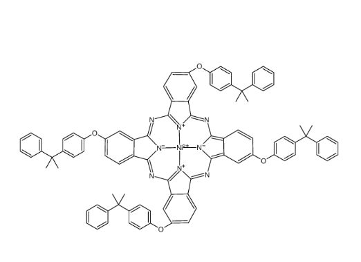cas:93530-46-2 四(4-枯基苯氧基)酞菁镍(II)