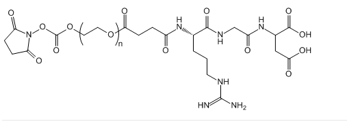 NHS-PEG-RGD 活性酯-聚乙二醇-整合素靶向肽 (肿瘤新生血管靶向肽)