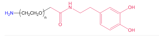 Dopamine-PEG-NH2 多巴胺-聚乙二醇-氨基