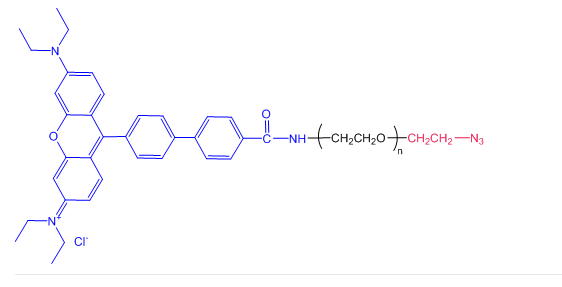 RB-PEG-N3 罗丹明聚乙二醇叠氮