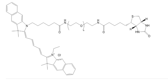 CY5.5-PEG-Biotin CY5.5-聚乙二醇生物素