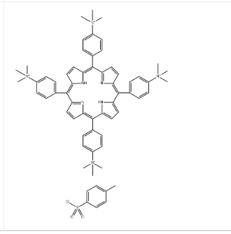 cas:69458-20-4，5,10,15,20-四(4-三甲氨基)苯基卟啉四甲苯磺酸盐