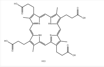 cas:69477-27-6，粪卟啉二盐酸化物;四羧基卟啉I 盐酸盐