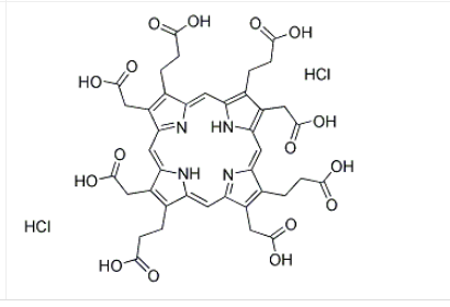 cas:150957-29-2，卟啉 III 二盐酸盐