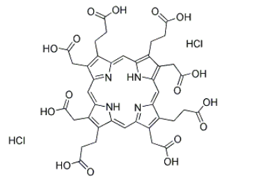 卟啉 III 二盐酸盐，cas:150957-29-2
