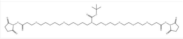N-Boc-N-bis(PEG4-NHS ester) CAS:2093153-08-1