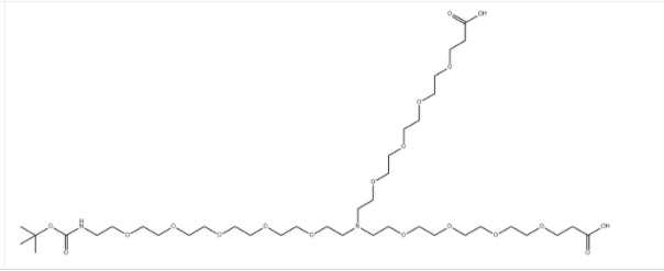 CAS:2093152-87-3 N-(Boc-PEG5)-N-bis(PEG4-acid) 