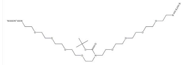 CAS:2055041-25-1 N-Boc-N-bis(PEG4-azide) 