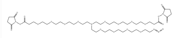 CAS:2353409-90-0 N-(Azido-PEG4)-N-bis(PEG4-NHS ester) 
